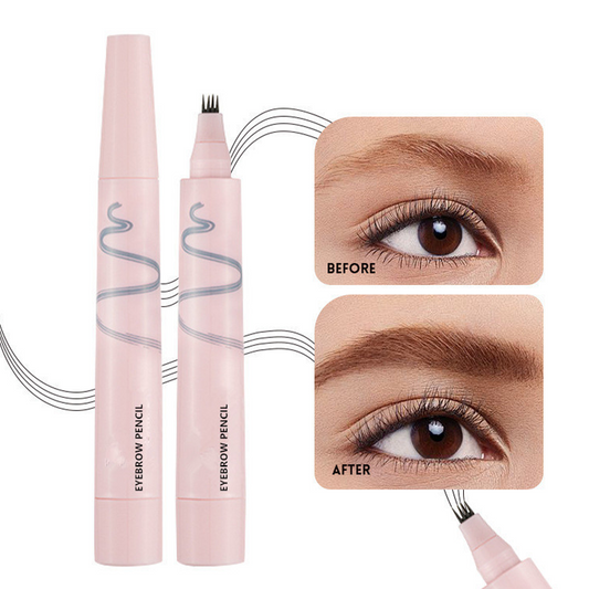 🔥SOLDES 2026🥳💞Plus de 50 000 exemplaires vendus !💞Crayon à sourcils waterproof à quatre pointes