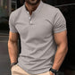 Homme, t-shirt sport décontracté à manches courtes et respirant.