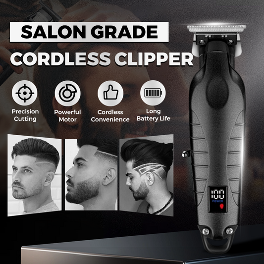 🏆Durée limitée 50% de réduction✂️Tondeuse à Cheveux Sans Fil de Qualité Salon