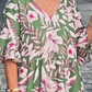 🎉👗🌺 VENTE CHAUDE – PROMO -50% ! Robe Midi Imprimée Col V – 3 Couleurs, 6 Tailles, Tissu Polyester Doux, Manches Fluides, Style Bohème Polyvalent
