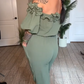 👗Summer Sale 50% OFF🌹 🔥Off-Shoulder Frill Design Jumpsuit 