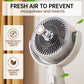 🎊 Promotion été : -50 % et livraison gratuite 🌀✨ Ventilateur sur pied pour moteur, 20 dB très silencieux, portée de 30 m, volume d'air 2465 m³/h, ventilateur avec télécommande et refroidissement