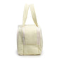 💎🧳 PROMO -50% ! Trousse de Toilette Premium – Nylon Imperméable, Multi-Zips & Design de Voyage (Noir/Rose/Beige)