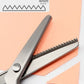 ✂️🛒 -50% ! 🧵Ciseaux Zig-Zag en Acier Inoxydable – Poignée Ergonomique, Anti-Effilochage & Coupe Tissu, Papier & Cuir.