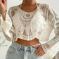 🧶☀️✨ Cache-Maillot pour Femme en Dentelle au Crochet – Style Bohème, Léger & Polyvalent pour la Plage ou la Ville