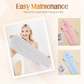 🛁 PROMO FLASH : 50% DE RÉDUCTION ! 🧖 Grande Serviette pour Cheveux – Tissu Corail Doux – Absorption Rapide & Bande Élastique for Femmes 💕