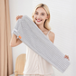 🛁 PROMO FLASH : 50% DE RÉDUCTION ! 🧖 Grande Serviette pour Cheveux – Tissu Corail Doux – Absorption Rapide & Bande Élastique for Femmes 💕