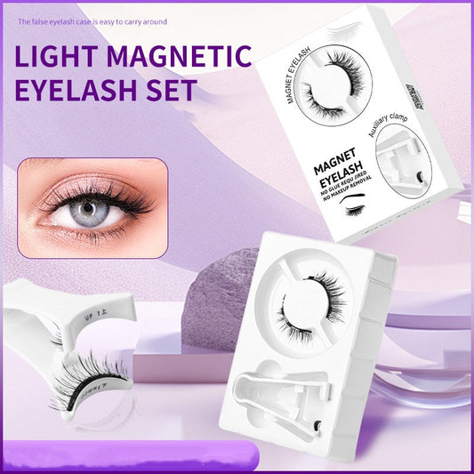 💖✨🧲👁️ PROMO -50% ! Cils Magnétiques Réutilisables Sans Colle – Applicateur Inclus, Effet Naturel & Tenue Longue (Jusqu'à 30 Utilisations)