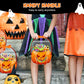 🎃 50% DE RÉDUCTION! 👻 Sacs cadeaux citrouille – Transparents & parfaits pour Halloween ✨