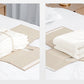 📢📢40% DE RÉDUCTION !! ⏰ Set de Draps Pliables Organiseur – Lin Imitation + Carton – Fenêtre Transparente & Fermeture Solide pour Literie Queen/King 📦
