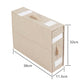 📢📢40% DE RÉDUCTION !! ⏰ Set de Draps Pliables Organiseur – Lin Imitation + Carton – Fenêtre Transparente & Fermeture Solide pour Literie Queen/King 📦