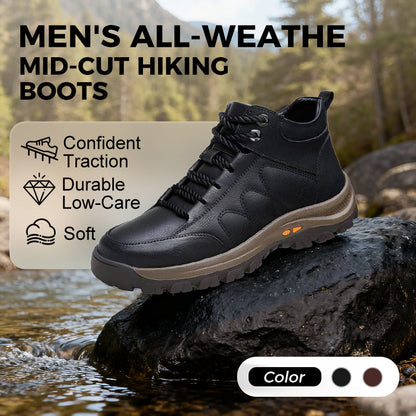 👞 50% DE RÉDUCTION ! 🏔️ Bottines Randonnée Hommes Mi-Hautes - Imperméables et Respirantes, Semelle Antidérapante pour Sentiers et Ville 🌧️📦
