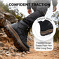 👞 50% DE RÉDUCTION ! 🏔️ Bottines Randonnée Hommes Mi-Hautes - Imperméables et Respirantes, Semelle Antidérapante pour Sentiers et Ville 🌧️📦