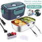 🍱 Boîte à Lunch Électrique 2-en-1 — 60W, 1,5L, Double Tension Voiture & Maison, Acier Inoxydable ⚡