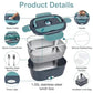 🍱 Boîte à Lunch Électrique 2-en-1 — 60W, 1,5L, Double Tension Voiture & Maison, Acier Inoxydable ⚡