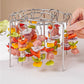 🍽️Grilles de Cuisson Inox 316 pour Friteuse à Air – Multi-niveaux, Antiadhésives & Faciles à Nettoyer – Compatibles avec la Plupart des Modèles