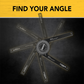 🔧 Rapporteur de Scie à Onglet 7 Pouces – ABS + Alliage Aluminium – Graduations Précises & Design Ergonomic – Idéal pour Coupes d’Angle 🪚