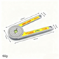 🔧 Rapporteur de Scie à Onglet 7 Pouces – ABS + Alliage Aluminium – Graduations Précises & Design Ergonomic – Idéal pour Coupes d’Angle 🪚
