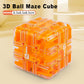 🌀🖐️💐 PROMO -50% ! Labyrinthe 3D à Bille Magnétique – Cube Tournant, 5 Couleurs, 8,5 cm, Développe Coordination, Casse-tête Éducatif