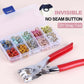 ✨ Nouveauté 2026 | Kit Boutons Pression DIY | Créez, Réparez, Colorez ! 🌈【-50%】