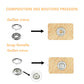 ✨ Nouveauté 2026 | Kit Boutons Pression DIY | Créez, Réparez, Colorez ! 🌈【-50%】