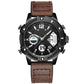 ⌚Montre de sport à quartz multifonctionnelle à double affichage pour homme, étanche à 3 ATM