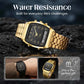 ⌚ 50% DE RÉDUCTION ! ✨ Montre Rétro Carrée Multifonction – Double Affichage, Design Intemporel & Confortable au Quotidien 🔋