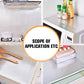 🛡 PROMO LIMITÉE -50% ! ✂️ Autocollants Cuisine en Aluminium – Anti-Graisse, Imperméable, Découpable sur Mesure & Facile à Poser 🍳
