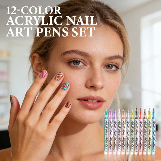 👉 Créez des Ongles de Pro à la Maison – 12 Stylos Ultra-Précis pour Nail Art Parfait