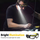 🚀 Nouveauté 2026 : Éclairage Libre | Lunettes de Travail LED 👷‍♂️ | Réglable & Ultra-Léger pour Bricolage ⚡【-50%】
