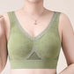 Soutien-gorge sans armatures en dentelle à maintien élevé pour femme