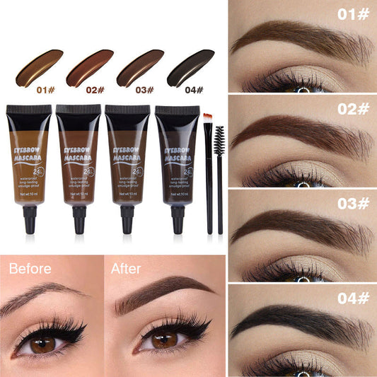 🎁 Offert : 1 acheté = 1 offert ! 💄 Mascara à sourcils waterproof 24h – Fini les sourcils clairsemés qui filent – Couvrance totale, tenue longue durée – Idéal pour un regard défini toute la journée 👁️✨
