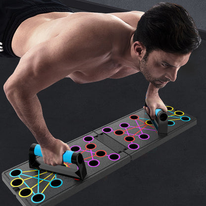 ⚡ PROMO LIMITÉE 50% DE RÉDUCTION ! 💪 Planche de Musculation Pliable – Multifonctionnelle, Système de Couleurs & Portable ✨
