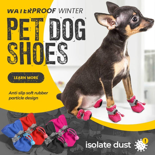 Chaussures imperméables pour animaux (4 pcs)