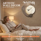 🕰️🌲✨ PROMO -50% + Livraison Gratuite ! Horloge Murale Style Nordique – Design Minimaliste, Silencieuse & Rétroéclairage LED (4 Modèles, 2 Tailles)