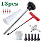 🚗 Kit d’Outils pour Valve de Pneu – Changement Rapide – Acier + Plastique – Compatible Voiture/Moto/BTP – Portable & Durable 🛞