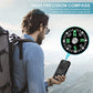 🔋 Batterie externe solaire – Fini les appareils à plat en pleine nature – Recharge solaire, 6200/8000/10000 mAh, portable – Idéale pour camping, voyage et déplacements 🌞