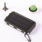 🔋 Batterie externe solaire – Fini les appareils à plat en pleine nature – Recharge solaire, 6200/8000/10000 mAh, portable – Idéale pour camping, voyage et déplacements 🌞