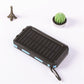 🔋 Batterie externe solaire – Fini les appareils à plat en pleine nature – Recharge solaire, 6200/8000/10000 mAh, portable – Idéale pour camping, voyage et déplacements 🌞