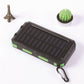 🔋 Batterie externe solaire – Fini les appareils à plat en pleine nature – Recharge solaire, 6200/8000/10000 mAh, portable – Idéale pour camping, voyage et déplacements 🌞
