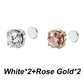 💎✨💖 PROMO -50% ! Boucles d'Oreilles à Clip Magnétique en Zirconium – Sans Perçage, 5 Couleurs & 2 Tailles (6-8 mm)