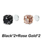 💎✨💖 PROMO -50% ! Boucles d'Oreilles à Clip Magnétique en Zirconium – Sans Perçage, 5 Couleurs & 2 Tailles (6-8 mm)