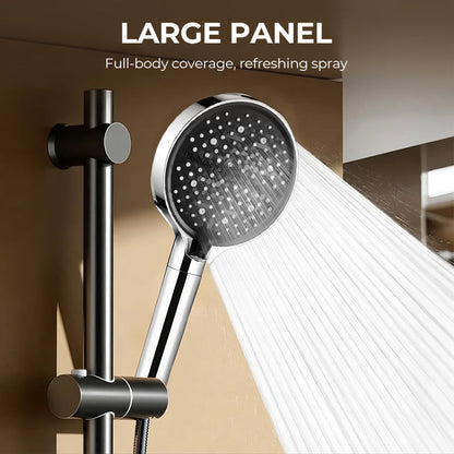 🚿 50% DE RÉDUCTION! 💧 Pomme de Douche Haute Pression Réglable – Pivotante 360°, Nettoyage Facile & Compatible Standard ✨