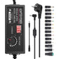 📢📢50% DE RÉDUCTION !! ⏰ Adaptateur secteur universel réglable 3V–24V/3A – Écran numérique, protection intelligente & compatible avec routeurs, LED, caméras