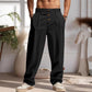 . 👖🌿 PROMO FLASH 50% ! Pantalon Homme en Lin – Coupe Droite, Cordon de Serrage, Tissu Respirant, 6 Couleurs, Tailles S-3XL, Idéal Été & Quotidien ✨