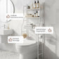 🚽 50% DE RÉDUCTION! 🛁 Étagère de Rangement 3 Niveaux pour Toilettes – Économiseur d‘Espace, Installation Facile & Support Jusqu‘à 20kg 📦