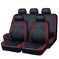 🎁🚗Ensemble de 9 housses de siège en cuir universelles pour voiture