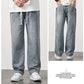 💎👖 PROMO -50% ! Jeans Droits Amples pour Hommes – Tissu Léger, Coupe Décontractée & Style Polyvalent (M-4XL)