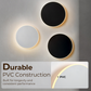 💡🌟 PROMO -56% ! Applique Murale LED Ronde Moderne – Commande Tactile, Éclairage RGB Réglable & Design Élégant