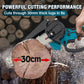 🌳🛒 -50% ! 🔬Tronçonneuse Portable Sans Fil 6 Pouces – Moteur Sans Balais, Batterie Lithium & Anti-Recul